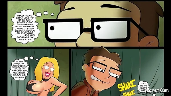 American – Haley turn her stepfather’s house into a strip club – Sexual lap dances