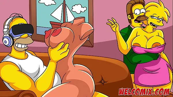 Flandis ripped the hottie’s ass! Simpsons porn toons