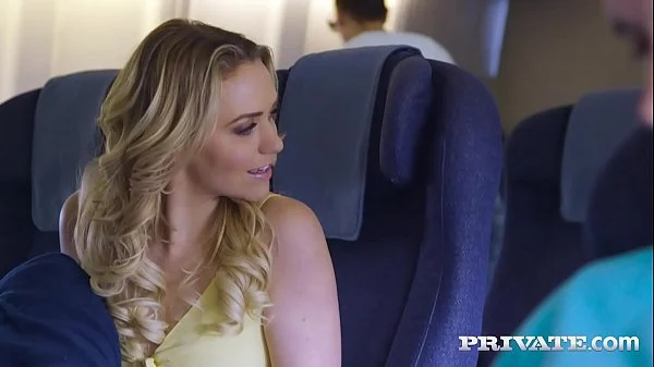 The mile high club adds one more member! Horny hot, Mia Malkova sucks & fucks a hard cock as the other passengers s., riding & milking that dick on a plane! Full Flick & 1000s More at Private.com!