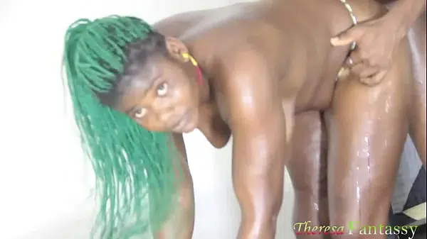 Ebony amateur Doggystyle