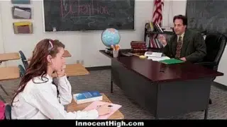 Innocent High – Trouble Maker (Anya Olsen) Fucked By Detention Officer