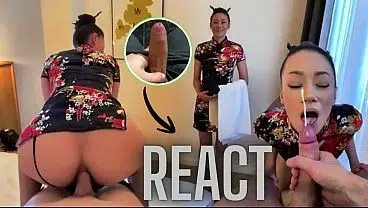 React: You Call for a Massage — But You Only Want the Thick Ass Asian