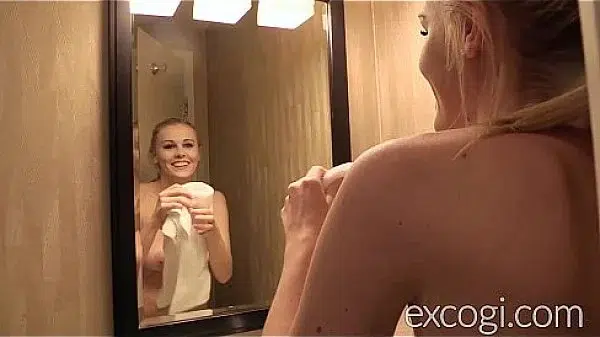 Redhead Beauty Riding For Facial