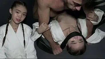 PINNED DOWN – Asian Teen Fucked By Her Trainer
