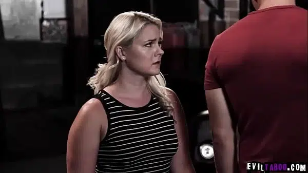 Crazy step son manipulated by step dad to practice BDSM on step mom