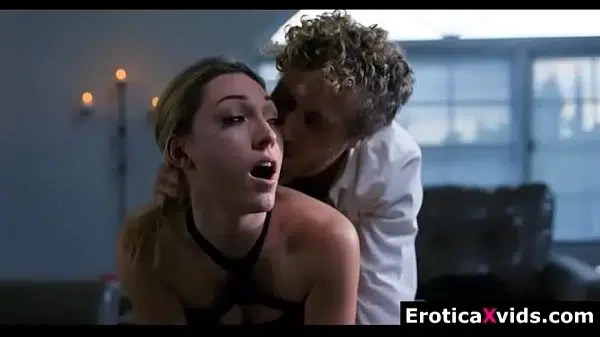 Hot blonde Lily Labeau doggystyle fuck