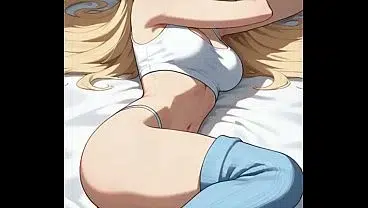Ai, blonde, boobs