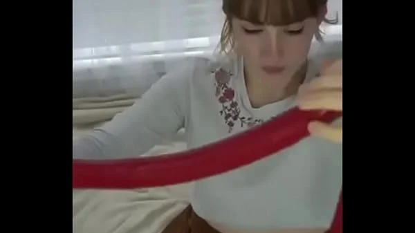 Blonde girl deepthroat