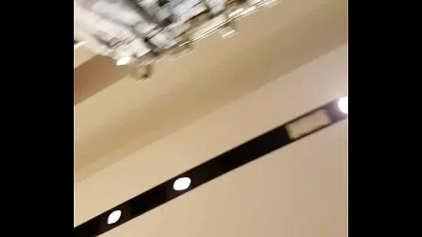 Blonde in the mall