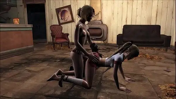 FO4 Two blonde lesbians