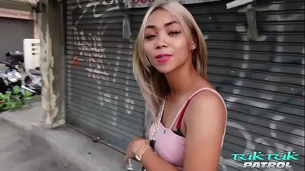 horny blonde thai